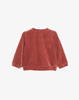 BABY VELVET JERSEY SWEATSHIRT Molly´s Collective ApS