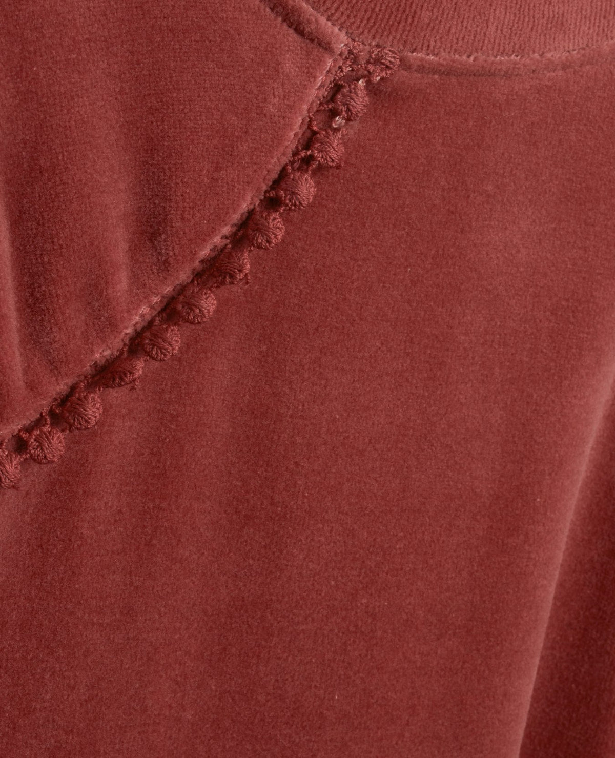 BABY VELVET JERSEY SWEATSHIRT Molly´s Collective ApS