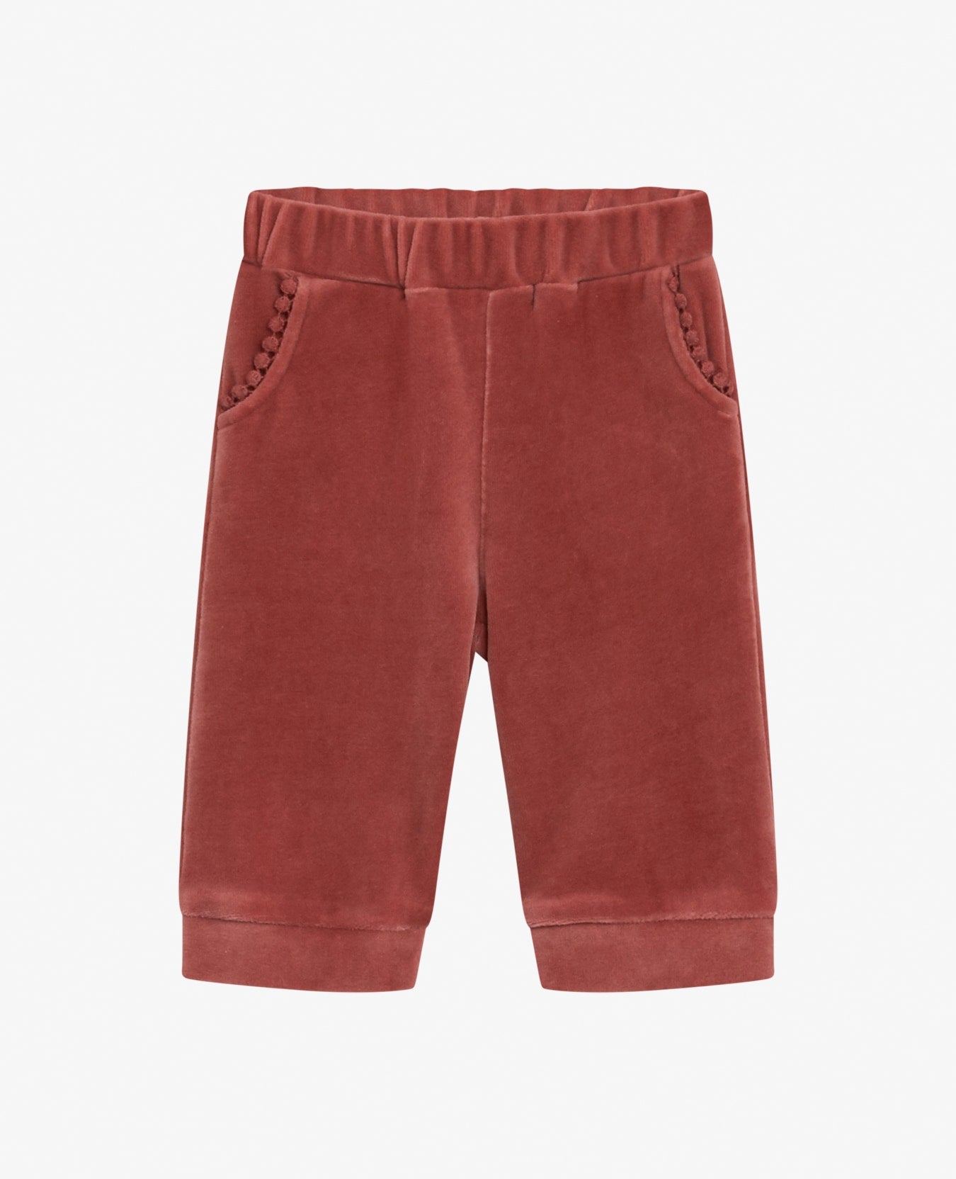 BABY VELVET JERSEY TROUSERS