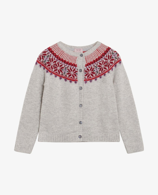 MINI NORDIC WOOLBLEND CARDIGAN