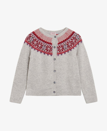 MINI NORDIC WOOLBLEND CARDIGAN