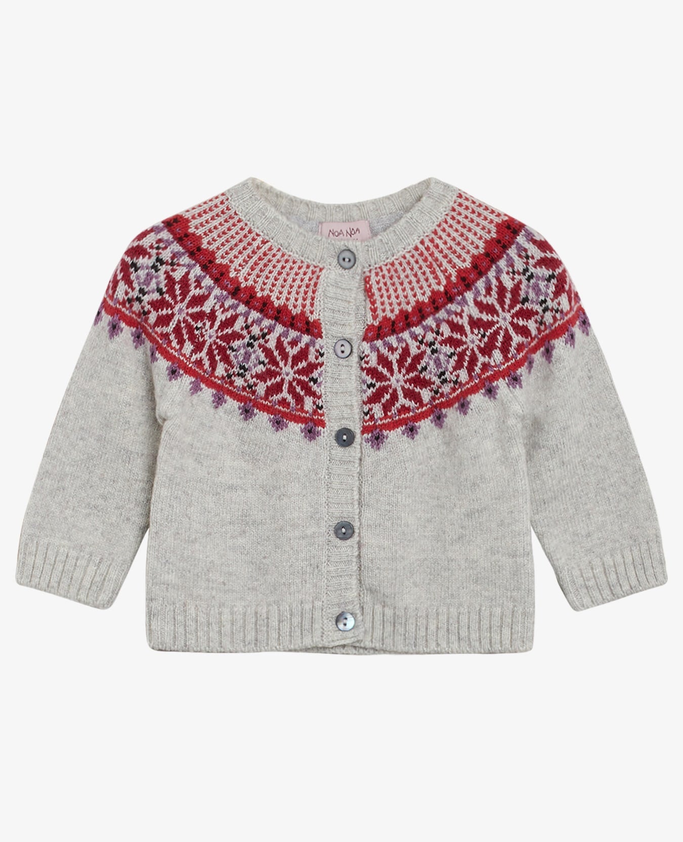 BABY NORDIC WOOLBLEND CARDIGAN