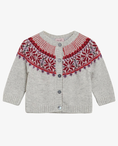 BABY NORDIC WOOLBLEND CARDIGAN