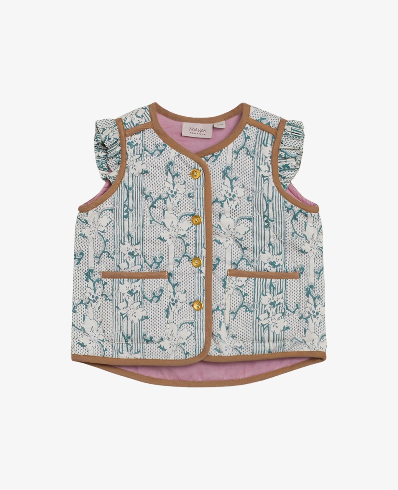 BABY ORGANIC COTTON QUILT VEST