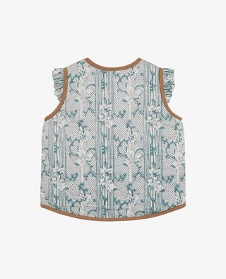 BABY ORGANIC COTTON QUILT VEST