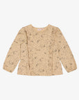 AMELIANNM MØNSTRET BLUSE I ØKOLOGISK BOMULD Molly´s Collective ApS Bluser