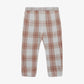 MINI BONDED COTTON TROUSERS