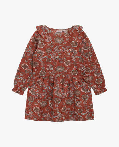 MINI PAISLEY ORGANIC JERSEY DRESS