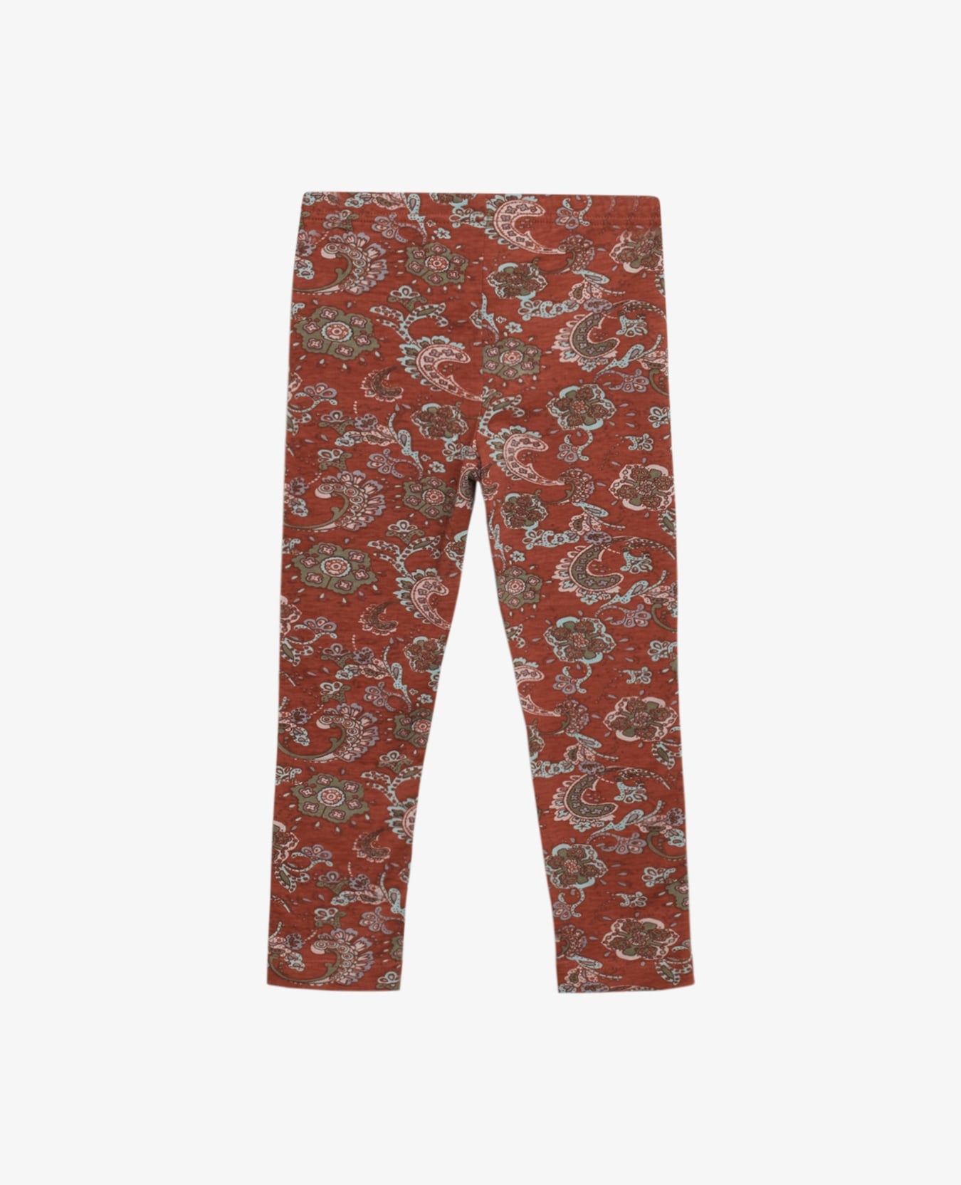 MINI PAISLEY ORGANIC JERSEY LEGGINGS