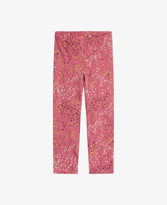 MINI TINY LEAF ORG. JERSEY LEGGINGS