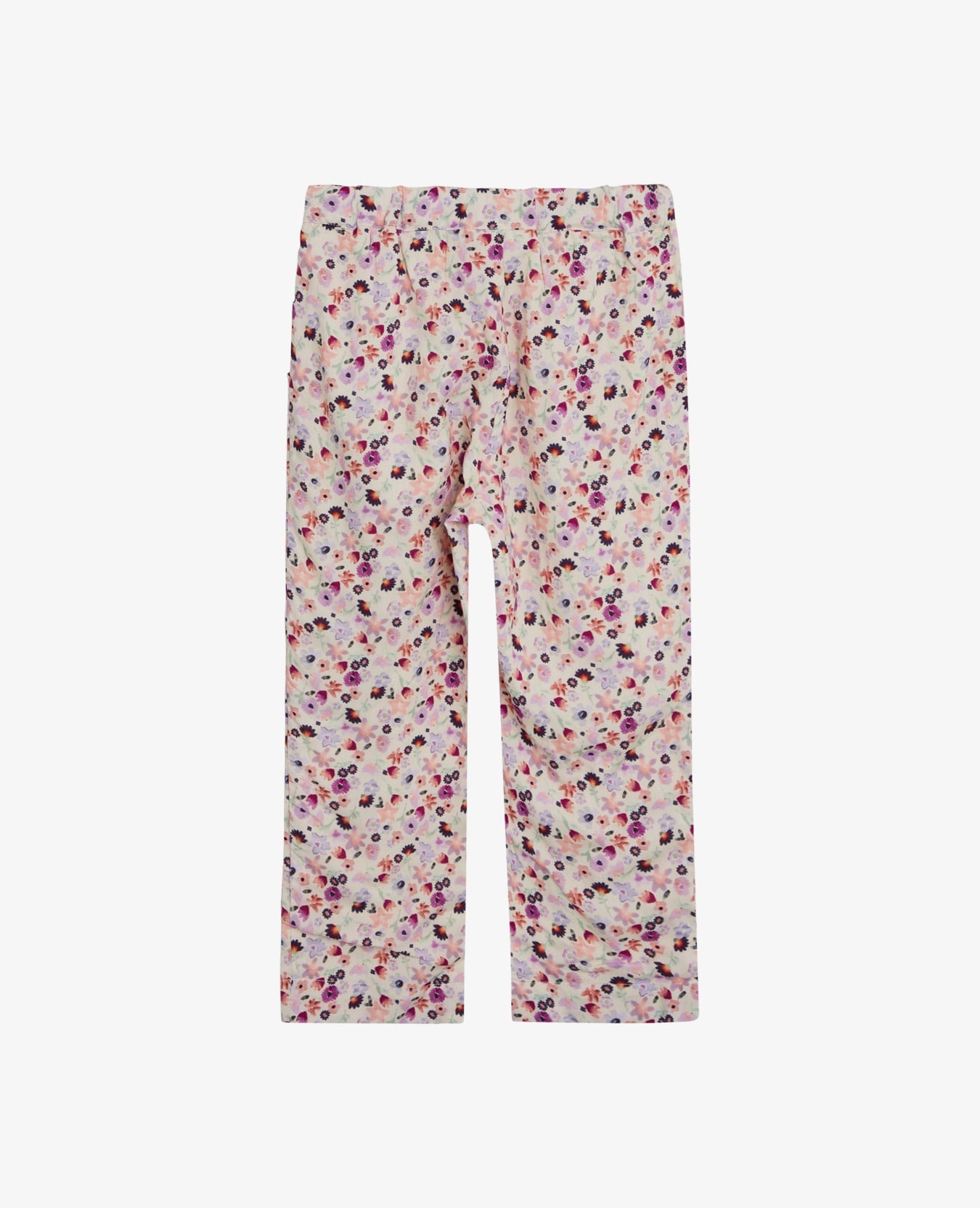 MINI FLOWER VISCOSE TROUSERS