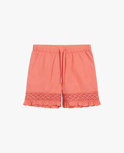 MINI BROIDERIE ANGLAISE SHORTS