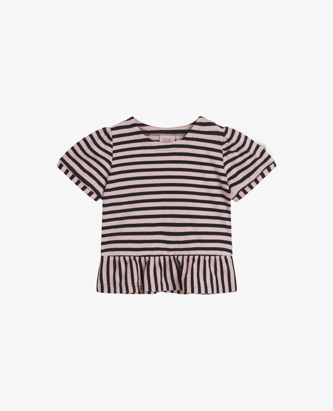 MINI ORG STRIPED JERSEY T-SHIRT