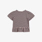 MINI ORG STRIPED JERSEY T-SHIRT