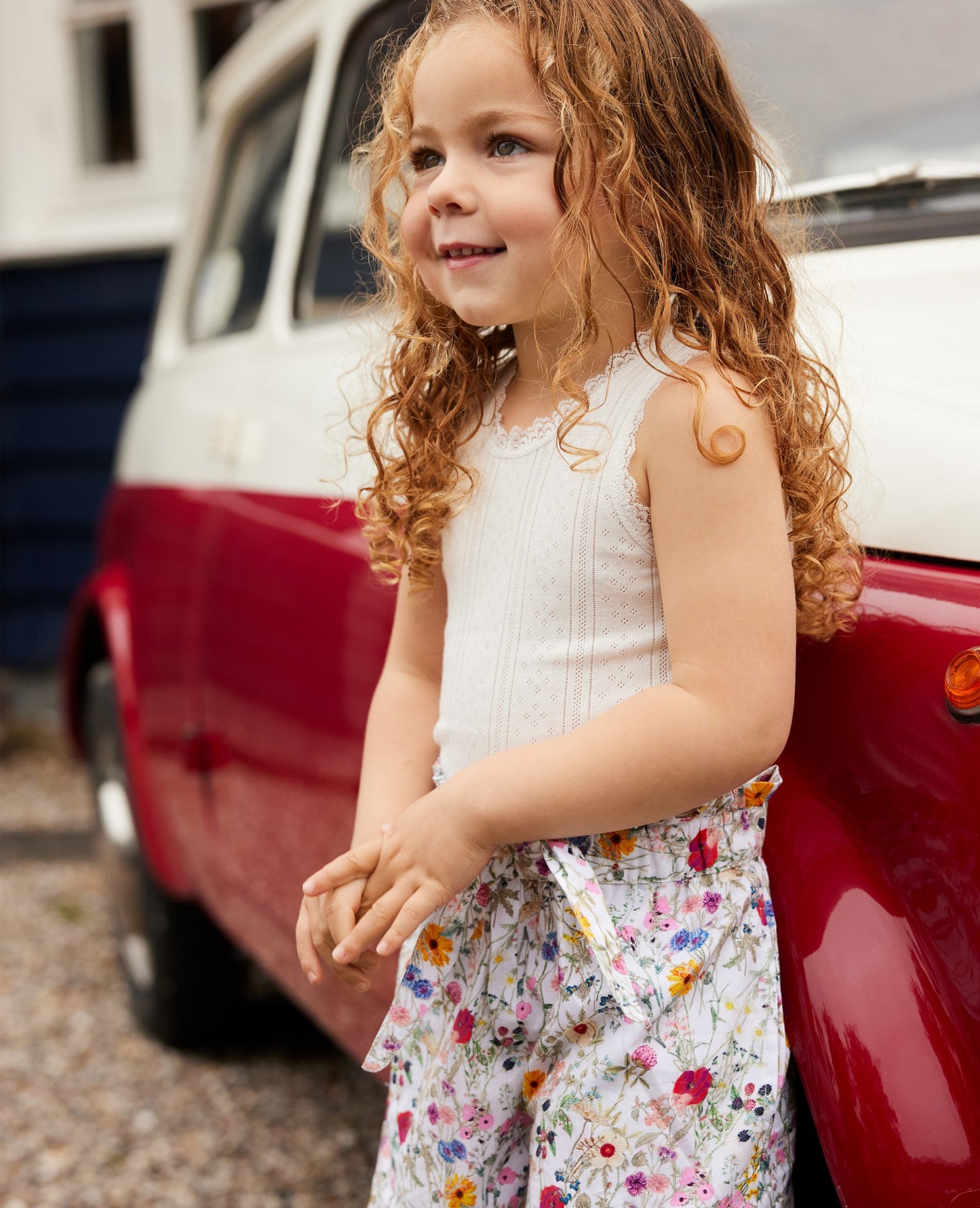 MINI ORGANIC SHEER COTTON SHORTS