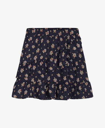 NURANNM PRINTED WRAP SKIRT