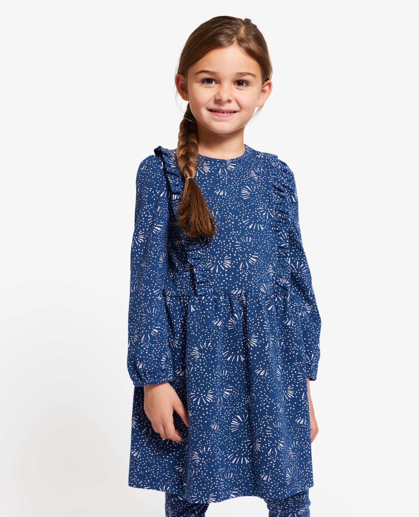 AMELIANNM PRINTED ORGANIC COTTON DRESS