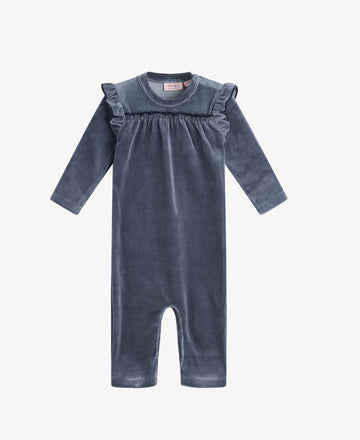 BETTYNNM BABY VELVET JUMPSUIT