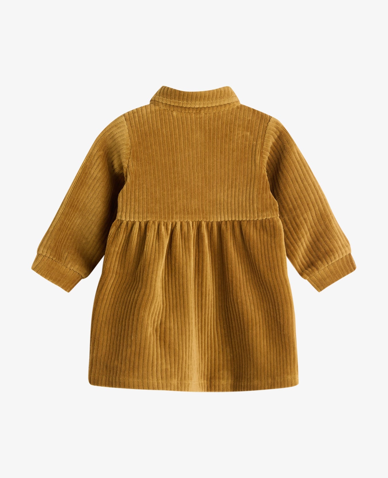 DAISYNNM CORDUROY BABY SHIRT DRESS