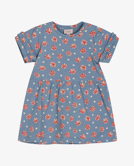 NEALANNM BABY DRESS IN ORGANIC JERSEY