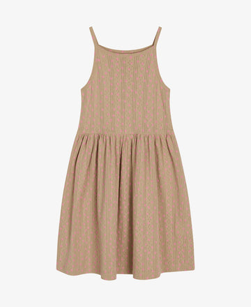 BONETNNM POINTELLE STRAP DRESS IN ORGANIC COTTON