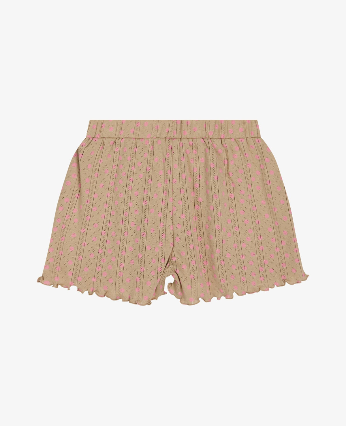 BONETNNM SHORTS MED HULMØNSTER I ØKOLOGISK BOMULD Molly´s Collective ApS Shorts
