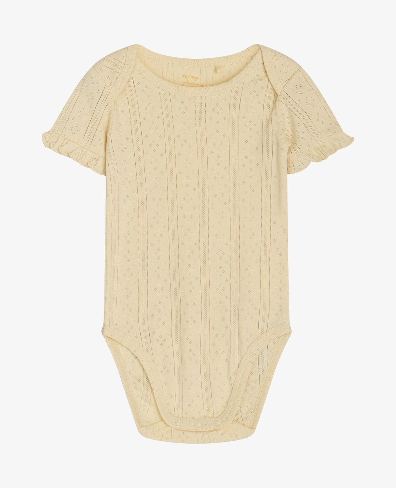 CATTYNNM ORGANIC COTTON BABY BODY WITH POINTELLE