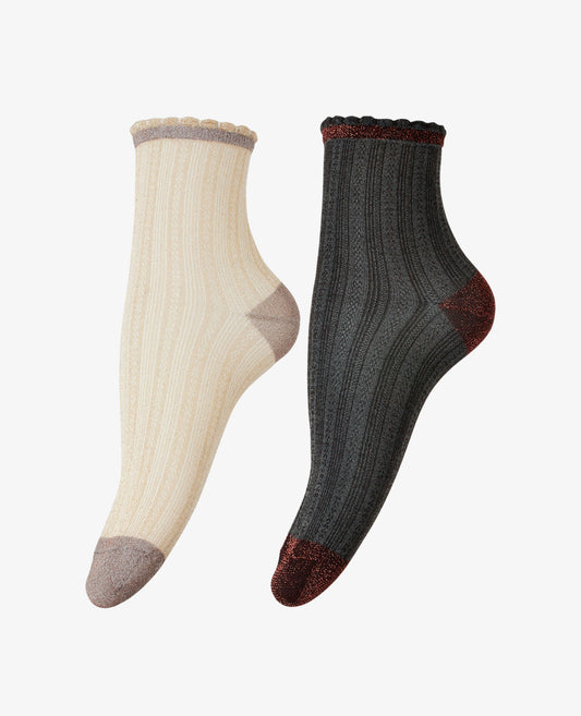 2 PACK PONELLI SOCK SOCKS