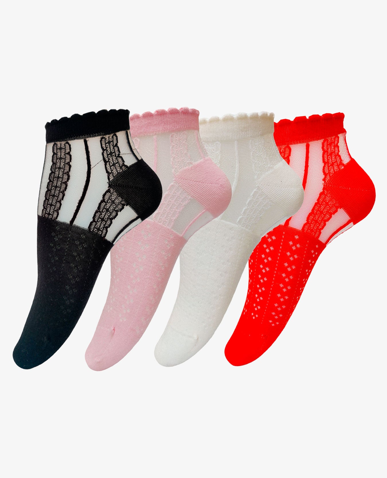 SEFINA 4 PACK SOCKS