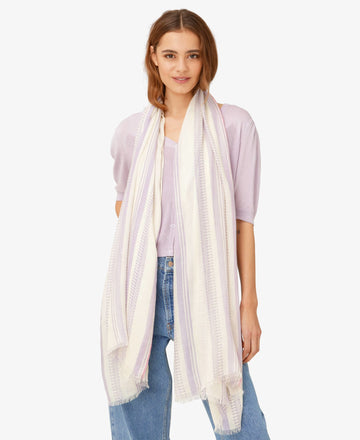 BONITAUM STRIPED SCARF