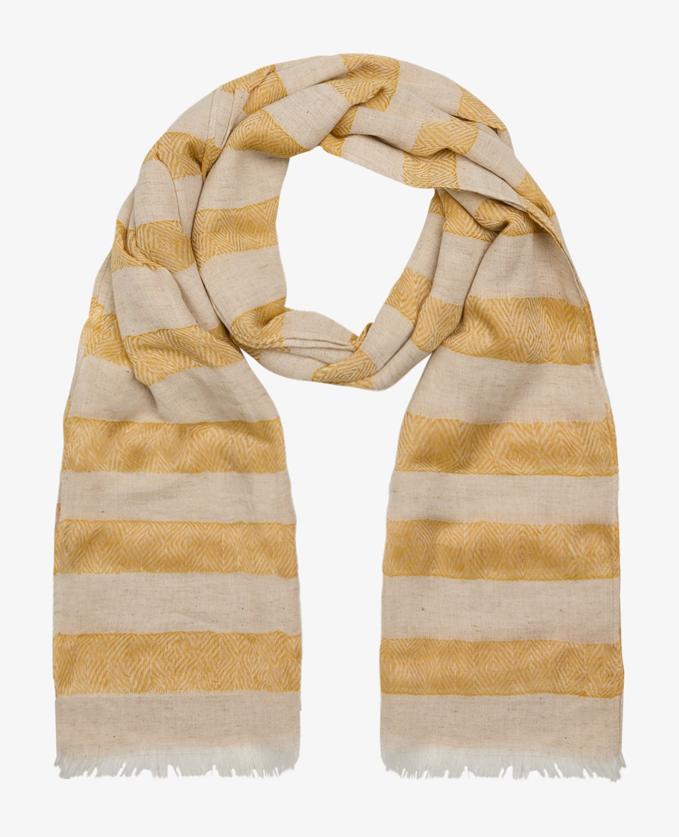 TEZZAUM STRIPED SCARF