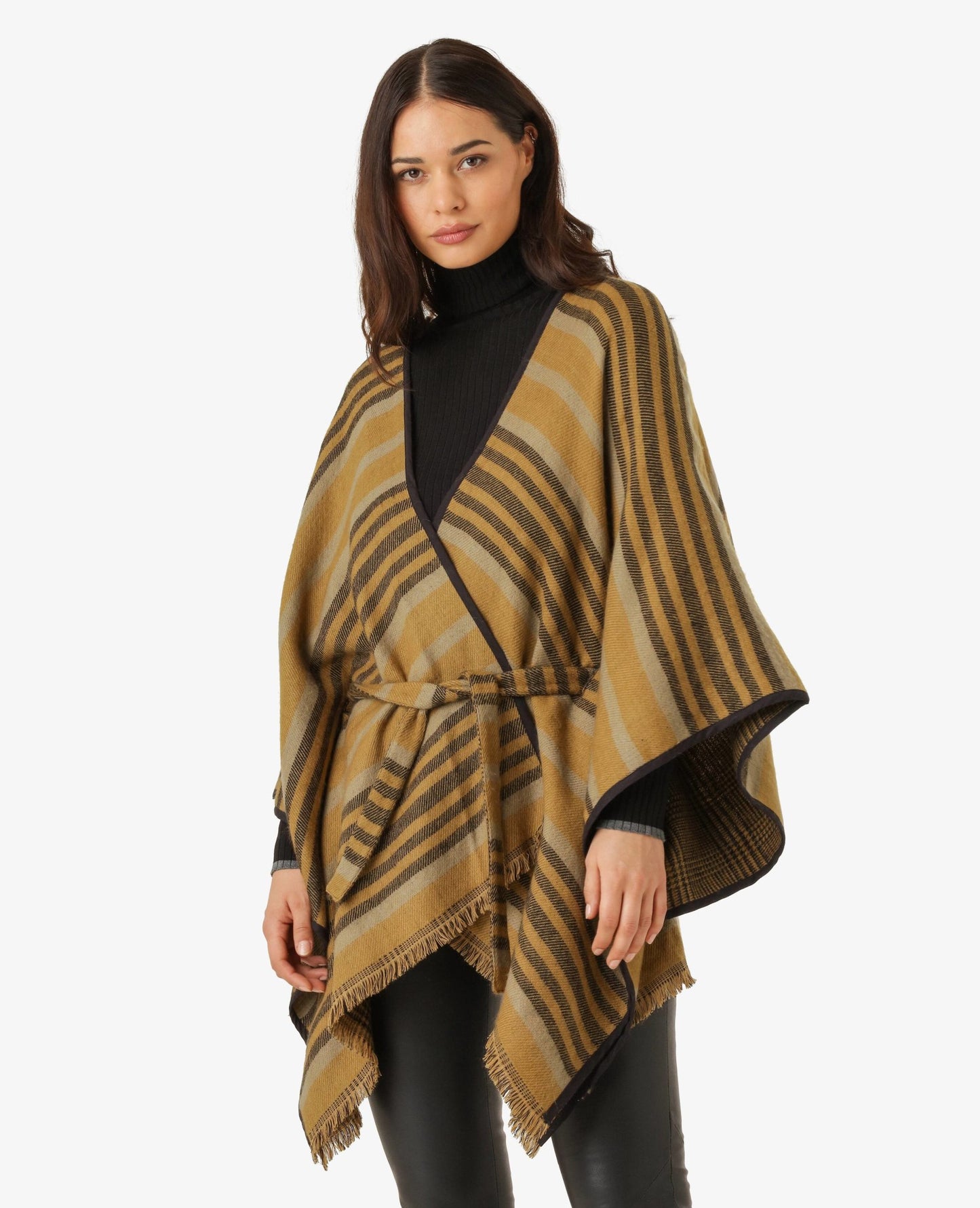 MAIDAUM WOOL MIX CAPE