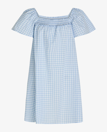 SYLVIAUM CHECKED DRESS