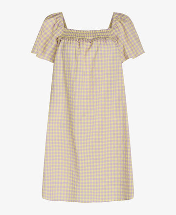 SYLVIAUM CHECKED DRESS