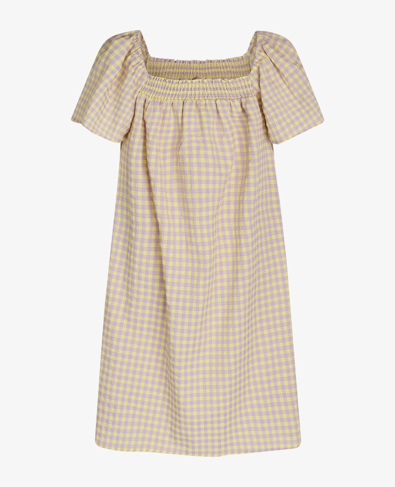 SYLVIAUM CHECKED DRESS