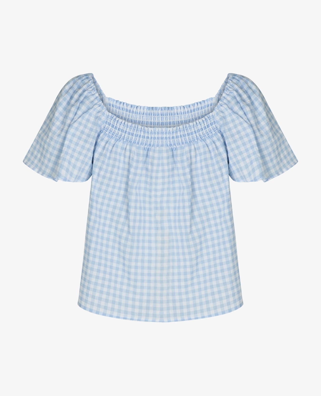 SYLVIAUM CHECKED T-SHIRT