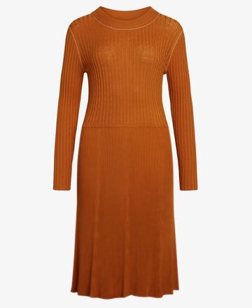 VISCOSE KNIT DRESS