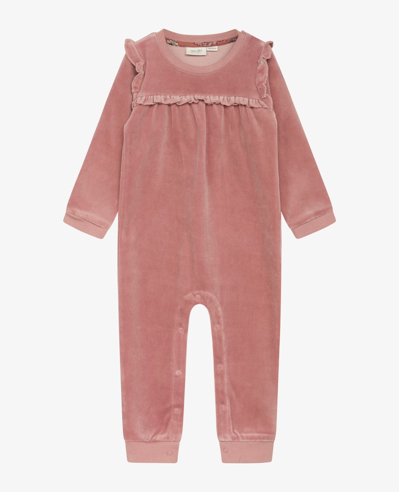 AVANNM VELVET BABY JUMPSUIT