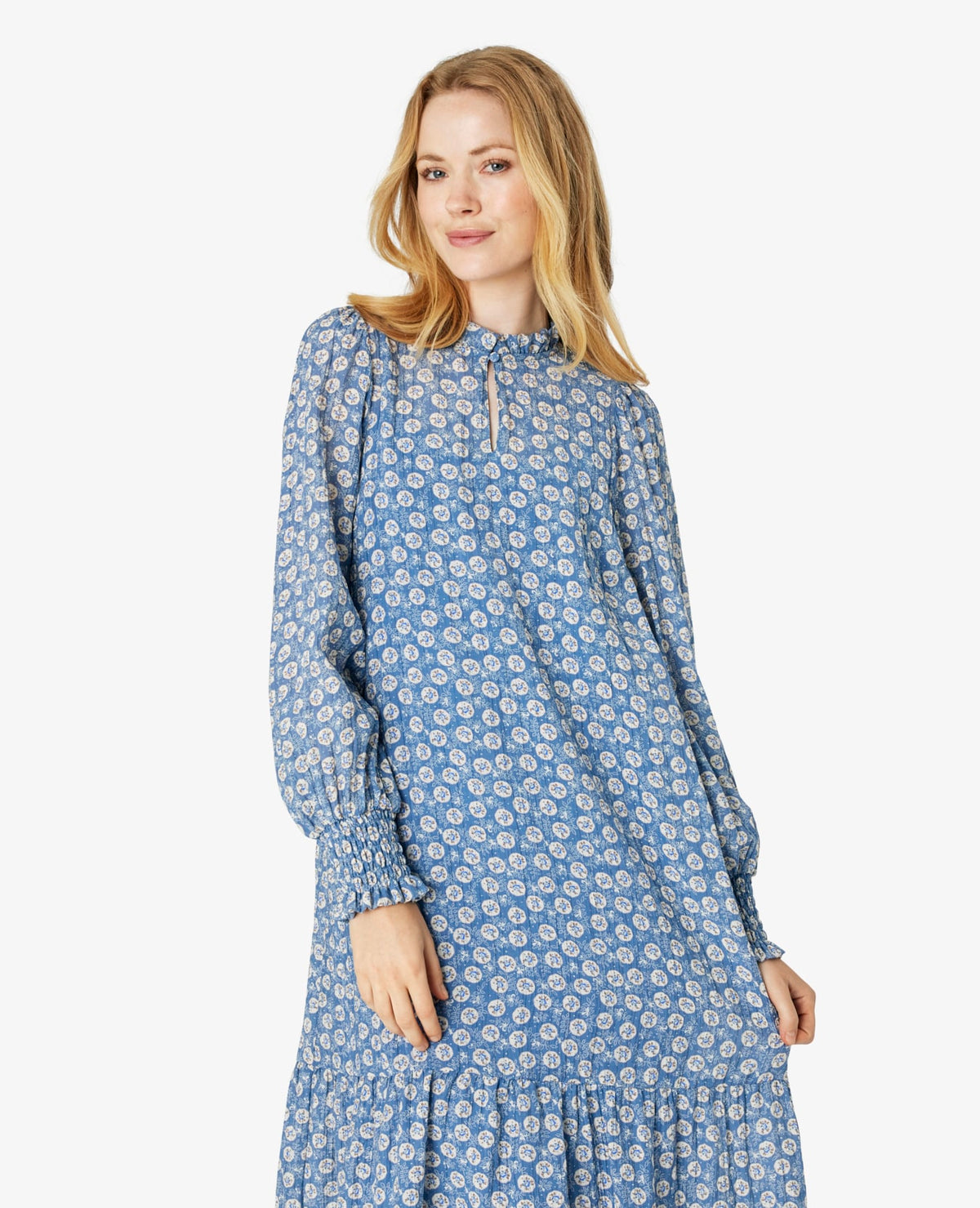 ANAISNN STRUKTURVÆVET KJOLE Noa Noa Long sleeve dresses