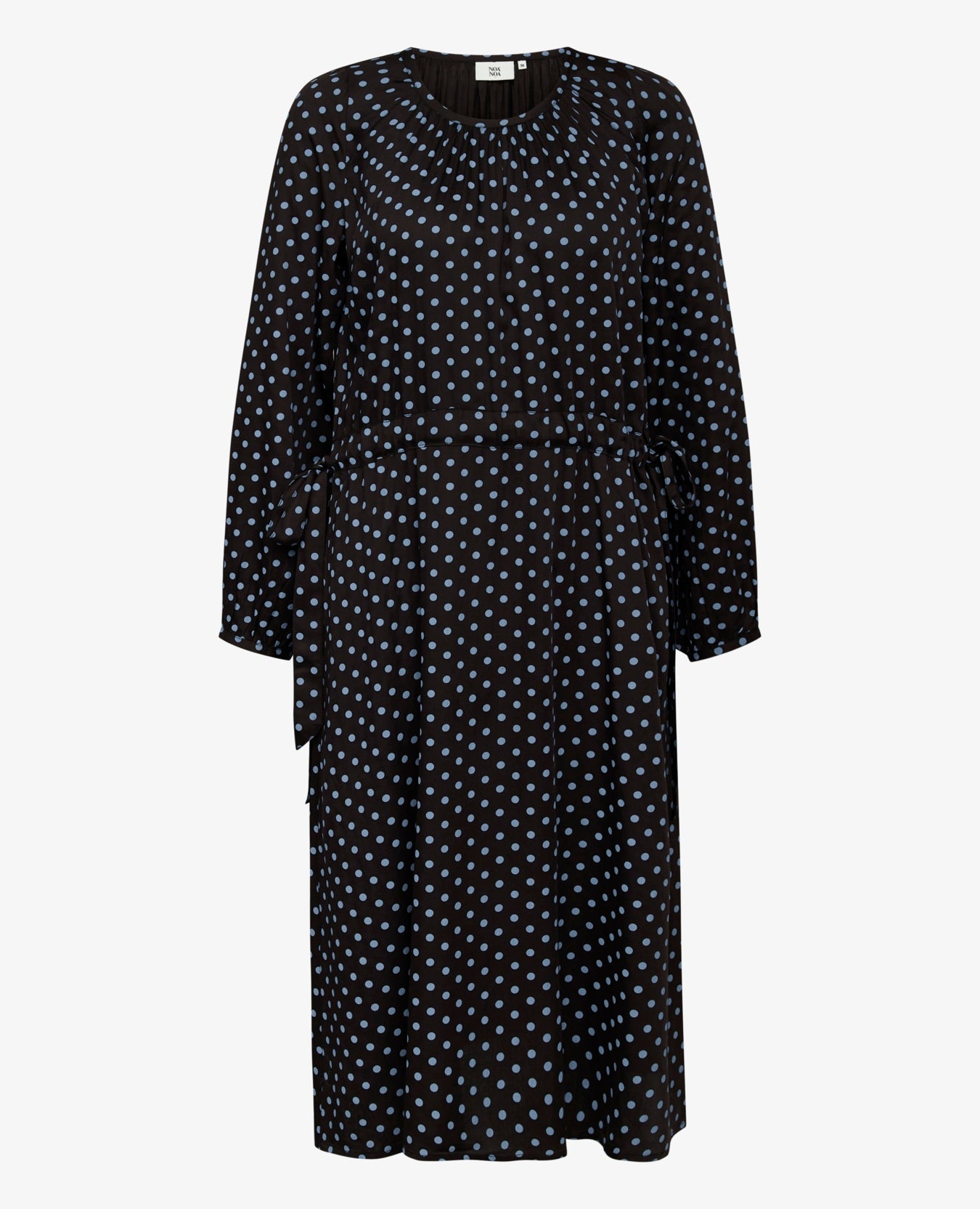 ALIANN DOTTED DRESS