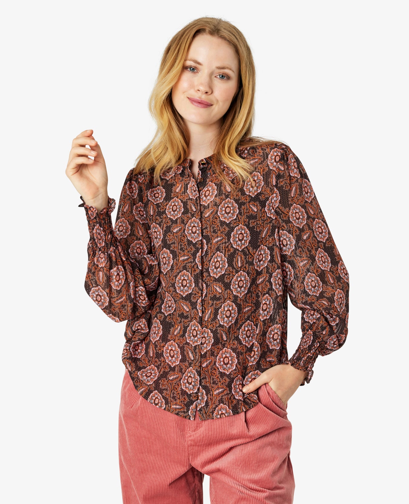 NICOLINENN PRINTED BLOUSE