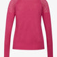 LOUISANN KNITTED POINTELLE PULLOVER