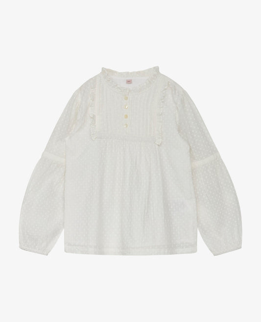 SOPHIANNM FRILL BLOUSE