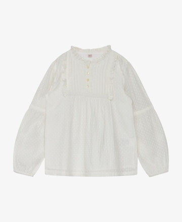 SOPHIANNM FRILL BLOUSE