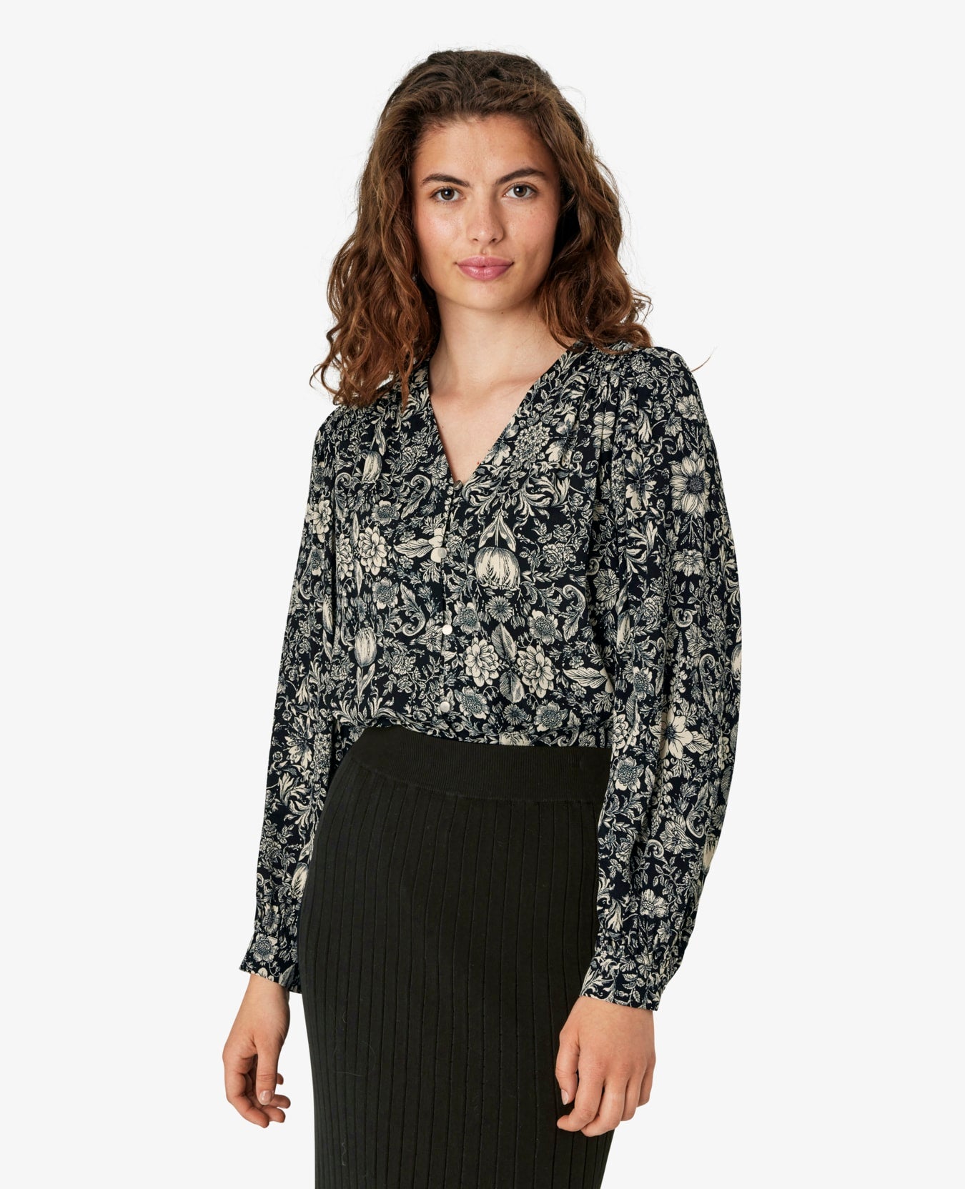 LOUISENN PRINTED BLOUSE