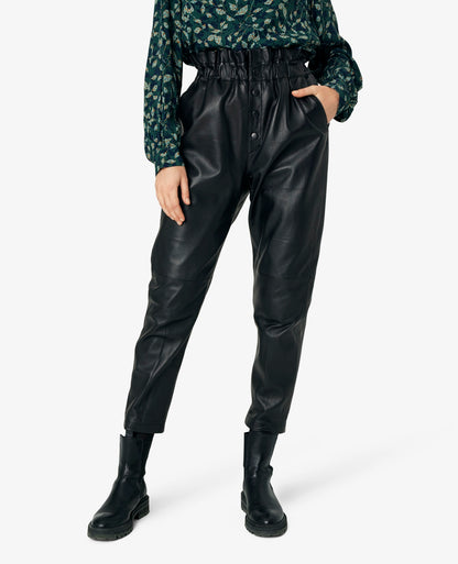 NANCYNN LEATHER TROUSERS