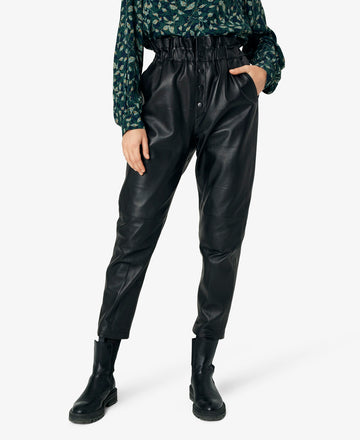 NANCYNN LEATHER TROUSERS