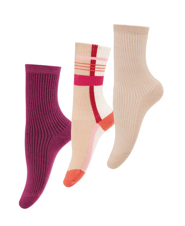 NOELUM 3-PACK SOCKS