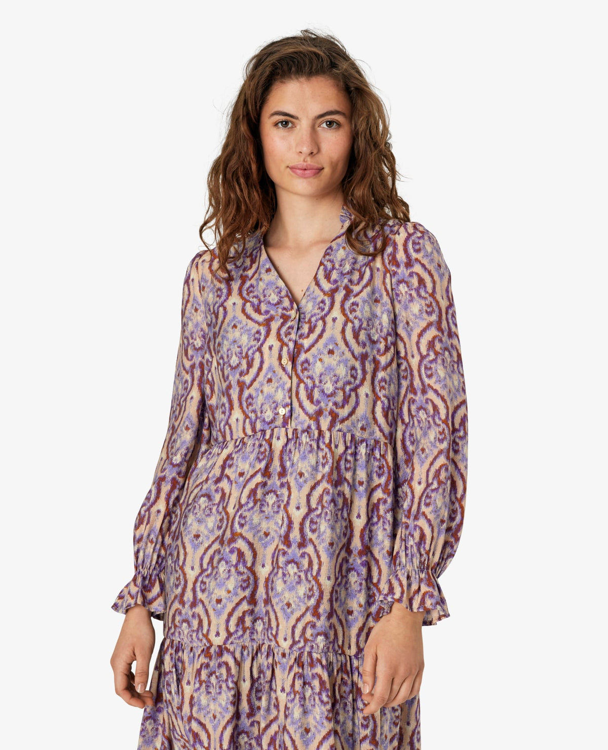MIRABELNN KJOLE MED FLÆSER Noa Noa Long sleeve dresses