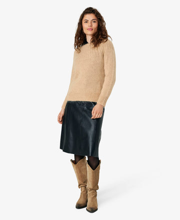 MYRANN MOHAIR MIX PULLOVER